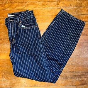Levi’s Blue Striped Jeans